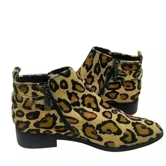 Blondo Tami Women's  Animal Print Waterproof Ankle Boots Booties Size 8.5 M - Picture 6 of 12